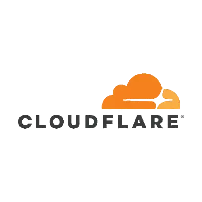 Logo Cloudflare - Solution de sécurité et performance web utilisée par Migrinfo