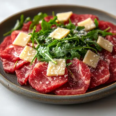 Carpaccio di manzo Carpaccio di manzo Créer un site web pour restaurant et traiteur