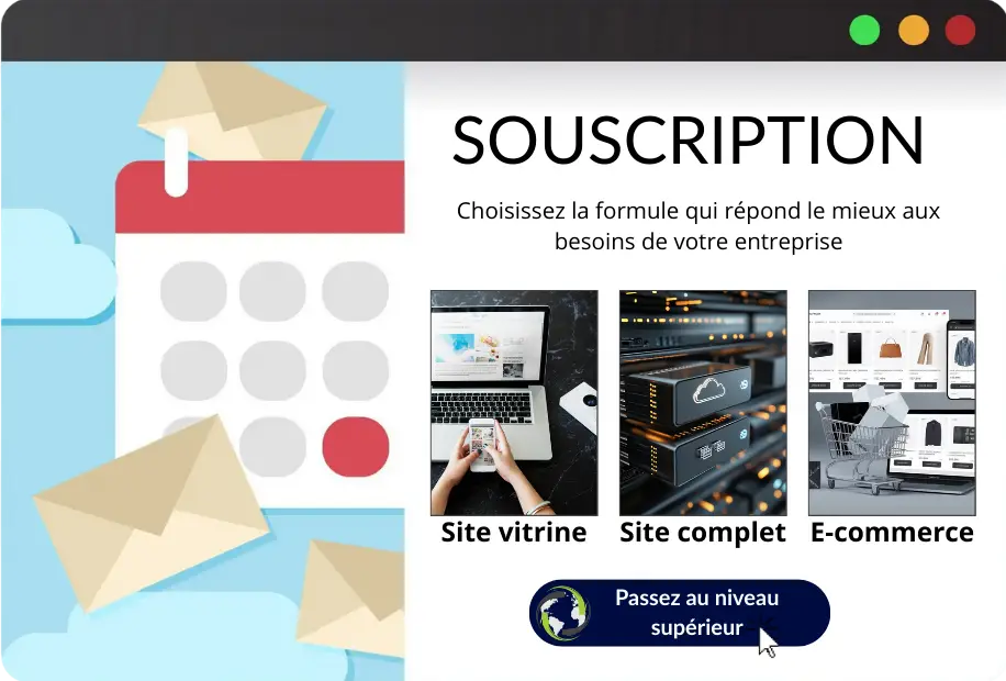 Souscription (1) Souscription 1 Location de site