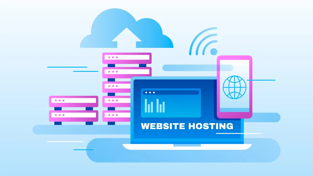 Professionnel choisissant un hébergeur pour son site internet